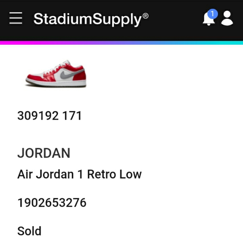 AIR JORDAN 1 RETRO LOW